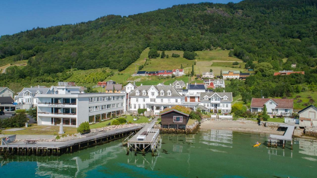 Leikanger Fjordhotel - Unike Hoteller Екстериор снимка